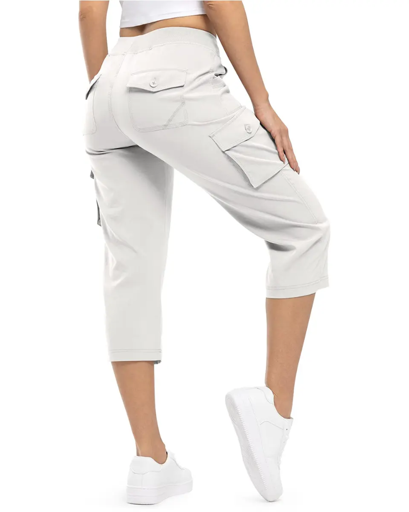 Broek Casual Cropped Multi-Zak Wandelen