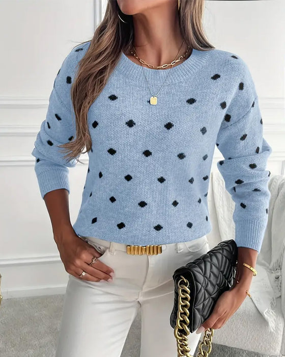 Pullover Ronde Hals Lange Mouwen