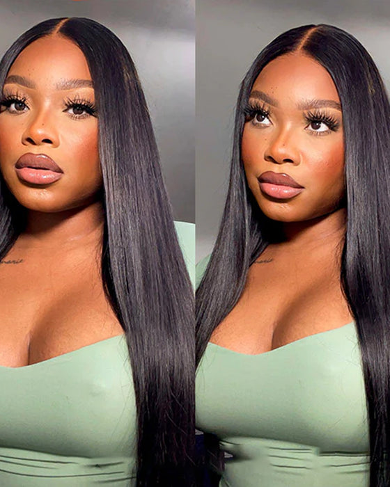 Pruiken Pre Silky Straight Easy Wear Go Glueless