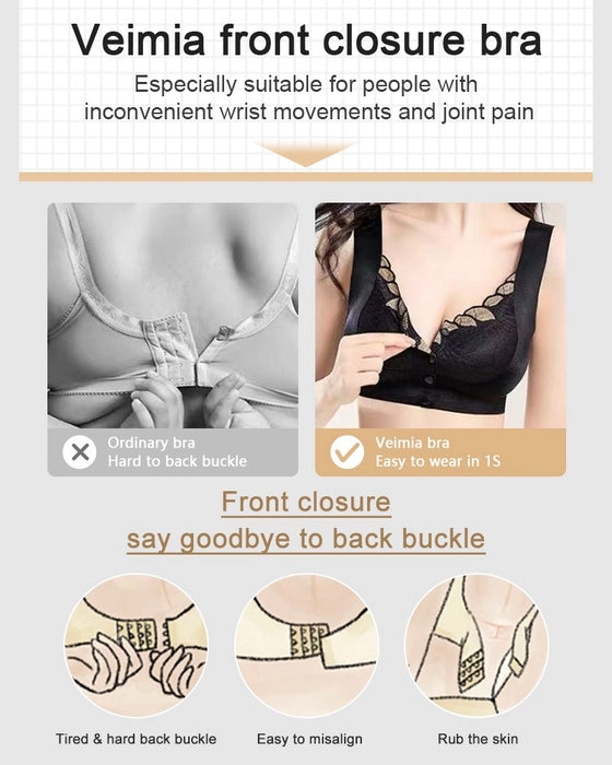 BH Voorkant Sluiting Satijn Kant