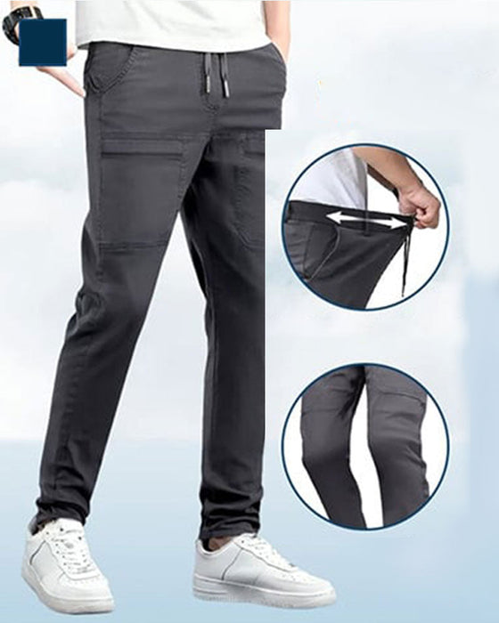 Broek Hoge Stretch Multi-Zak Duurzaam Cargo