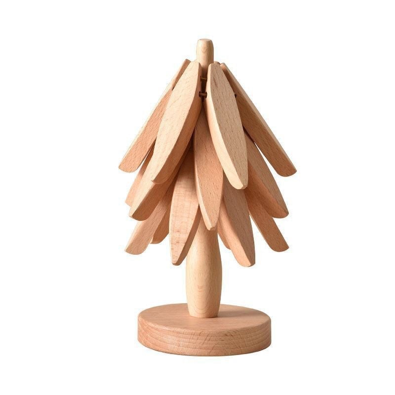 👍 Een Boom Massief Hout Isolatie Placemat
