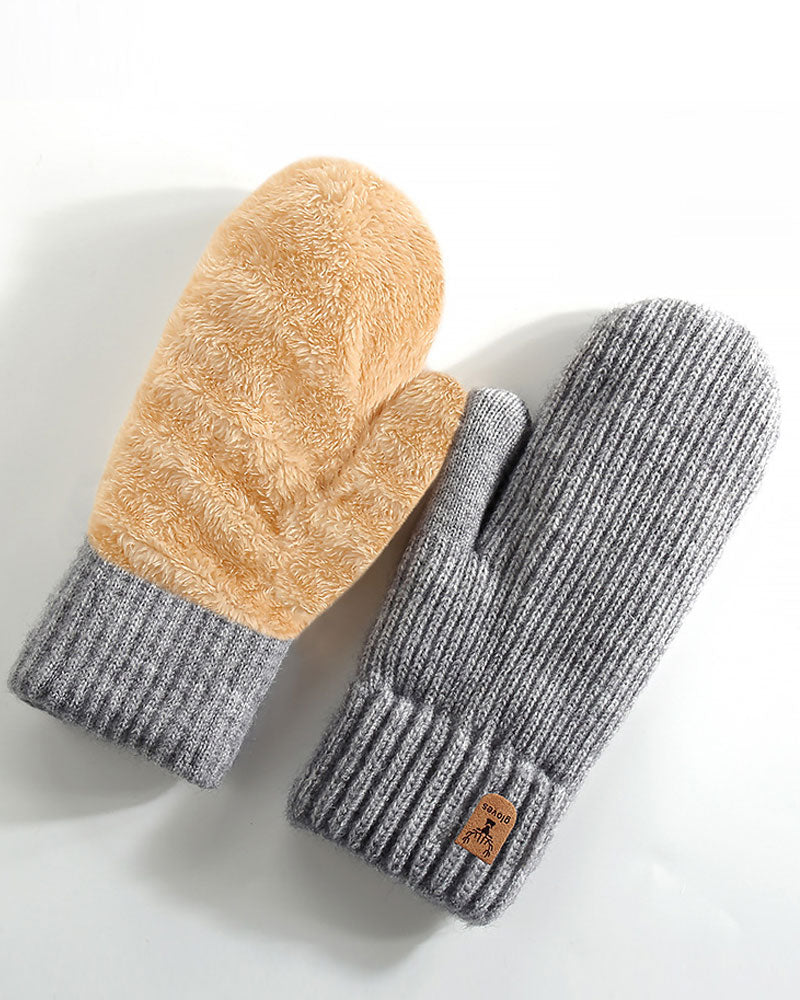 Winterhandschoenen Met Fleece Voering