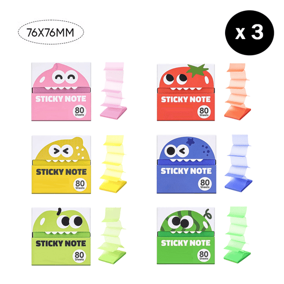Monster Pop-up Plaknotities
