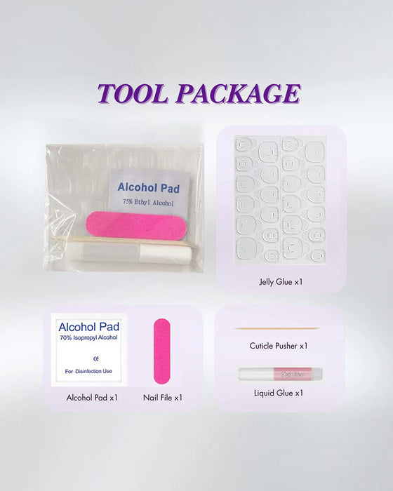 Handgeschilderde Luxe Manicure