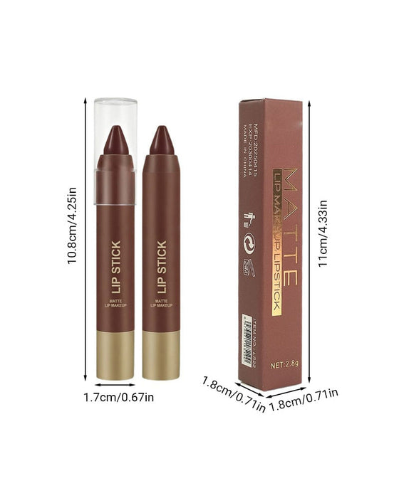 Fluweel Matte Zijde Textuur Hoog Pigment Lippenstift