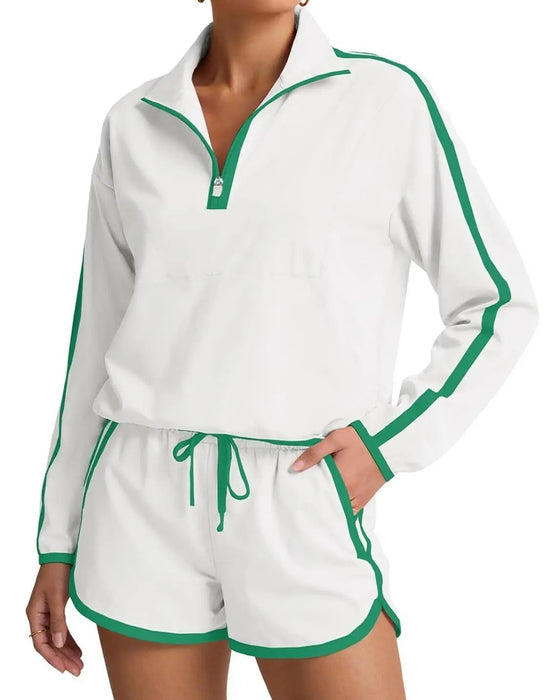 Set Rits-Trekkoord Kleurblok Casual