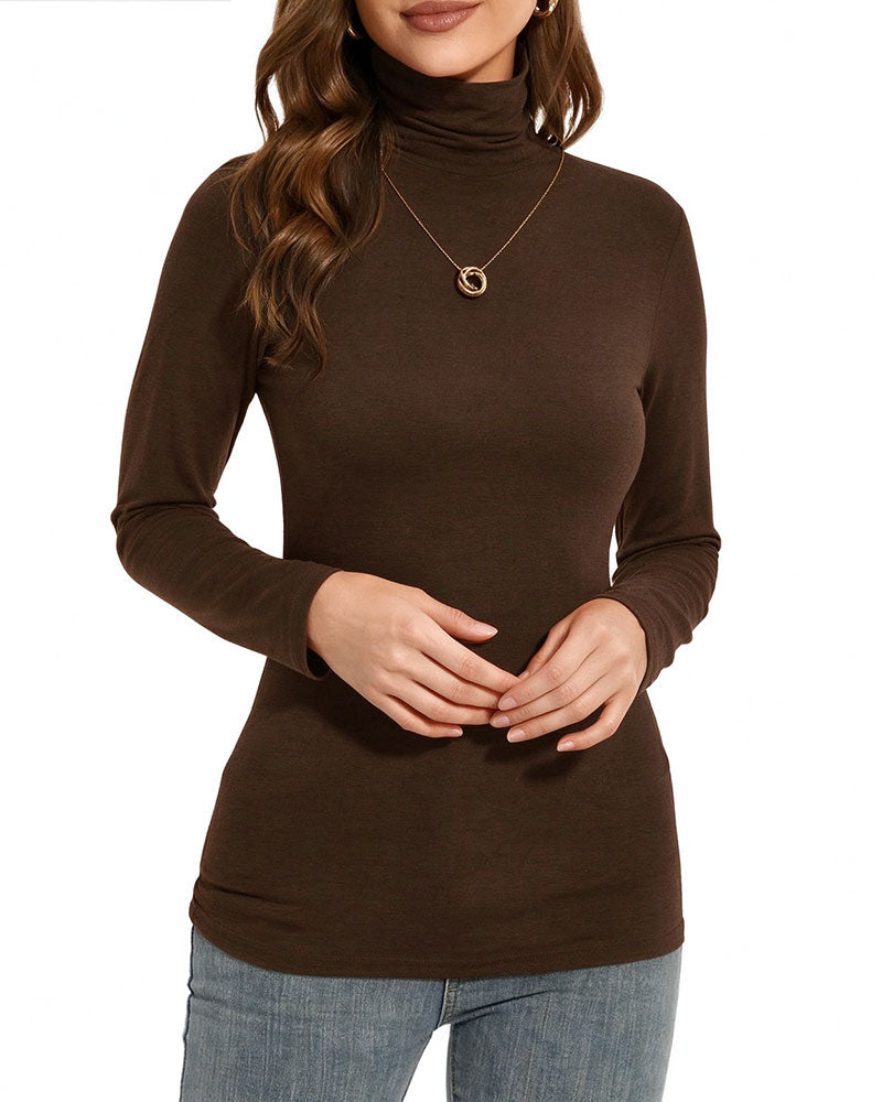 Top Effen Half Turtleneck Basis