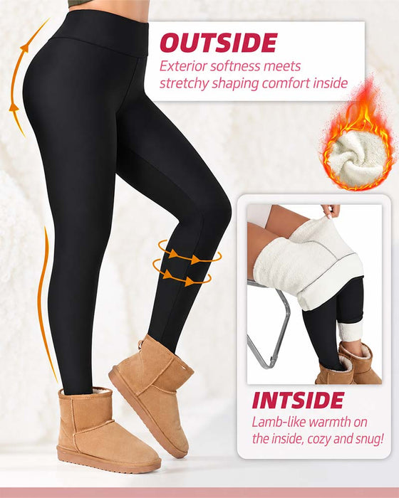 Winter Dikke Hoge Taille Warme Leggings Yogabroeken