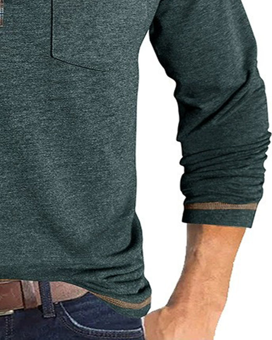 Blouse Heren Knoop Reverse Polo