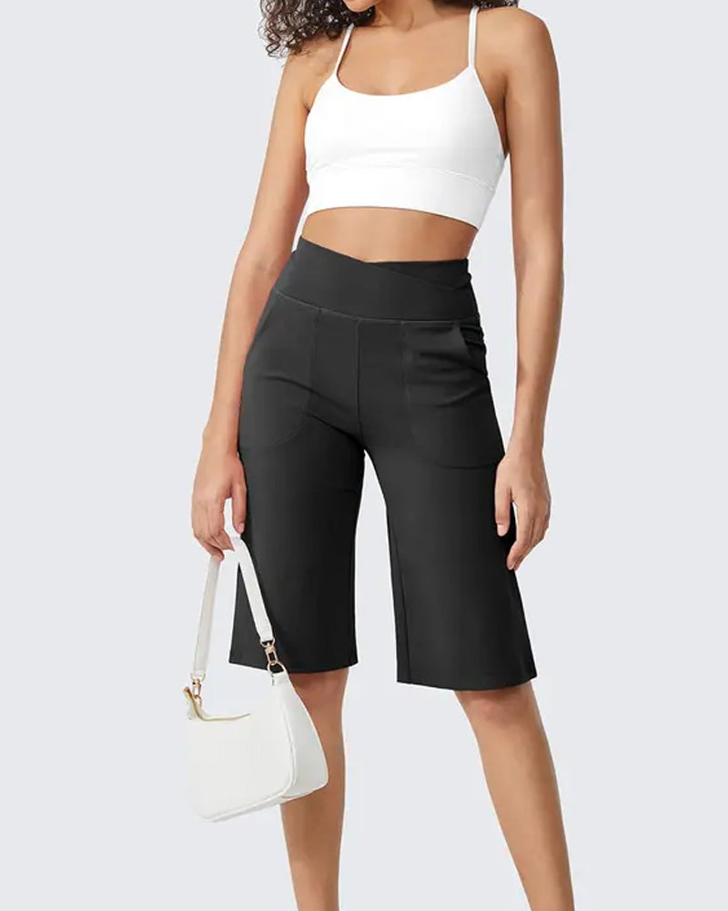 Casual Shorts Middenriem Half lang
