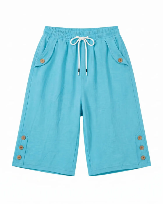 Broek Trekkoord Casual Kort