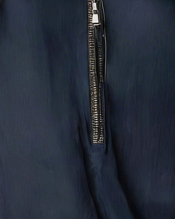 Blouse Mouwloos Rits Casual