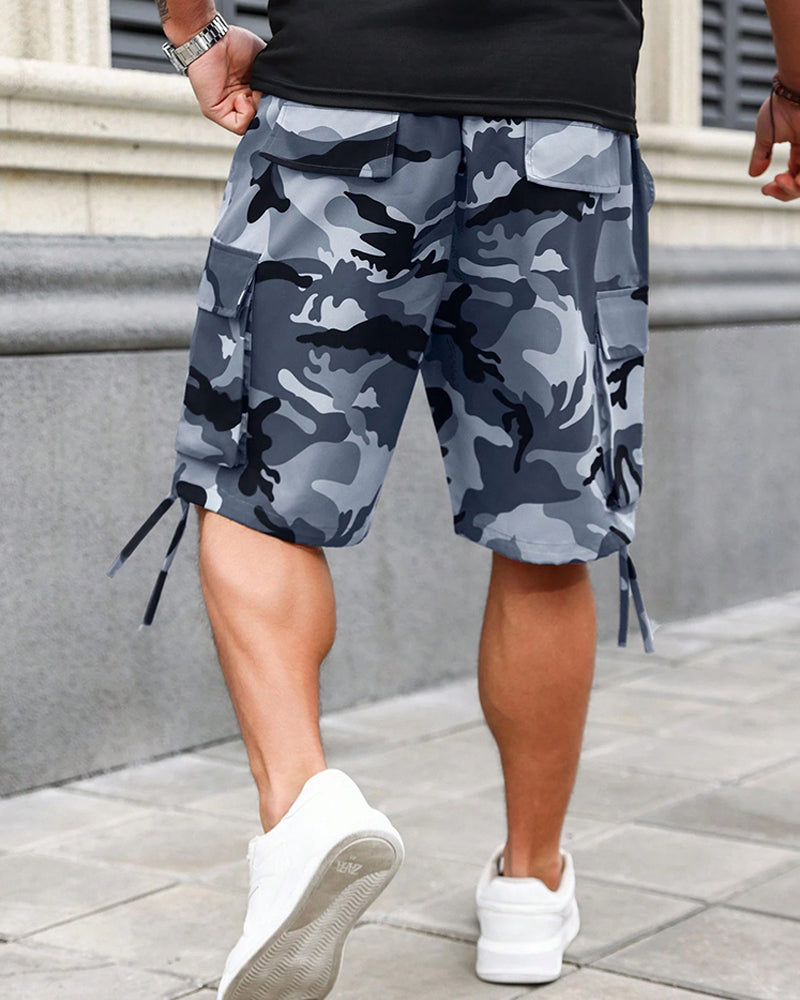 Broek Met Zakken Camouflage Cargo