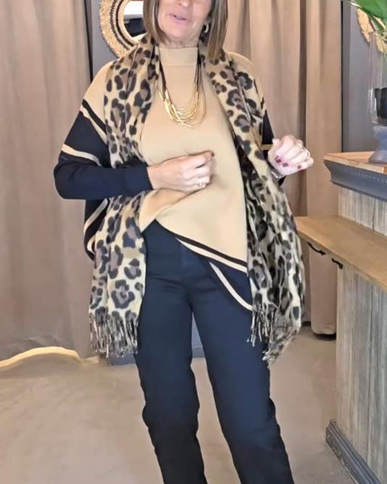 Pullover Met Vleermuismouwen, Strepenpatroon En Kleurblokontwerp