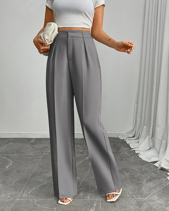 Broek Casual Los Recht Wijd Pijp