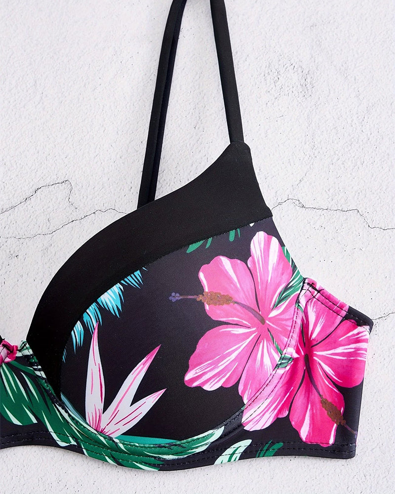 Bikini Mode Bedrukt Push Up