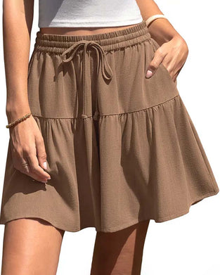 Shorts Ruffle Patchwork Strik