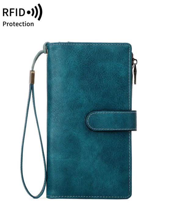 Dames Rits Lange Portemonnee Trendy Exquise Cadeau Portemonnee