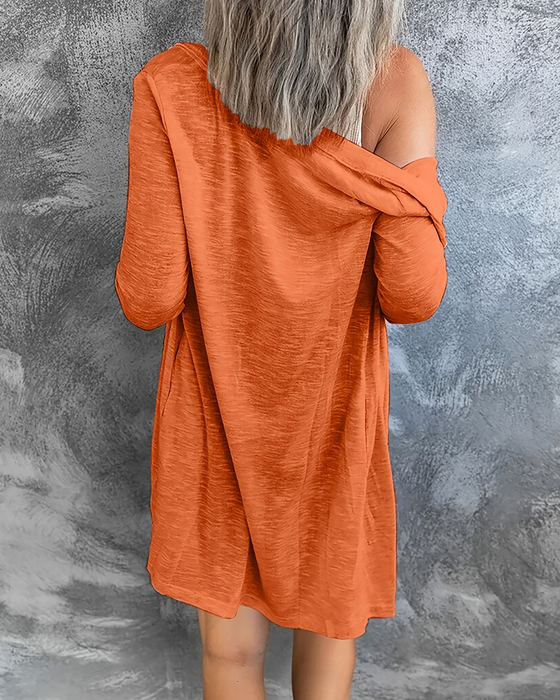 Vest Effen Midi-Lengte