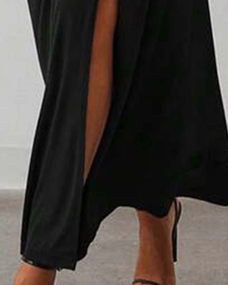 Jurk Mode Korte Mouw Taille