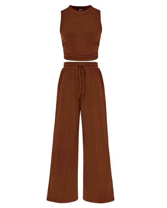 Set Vest En Broek Met Elastische Taille