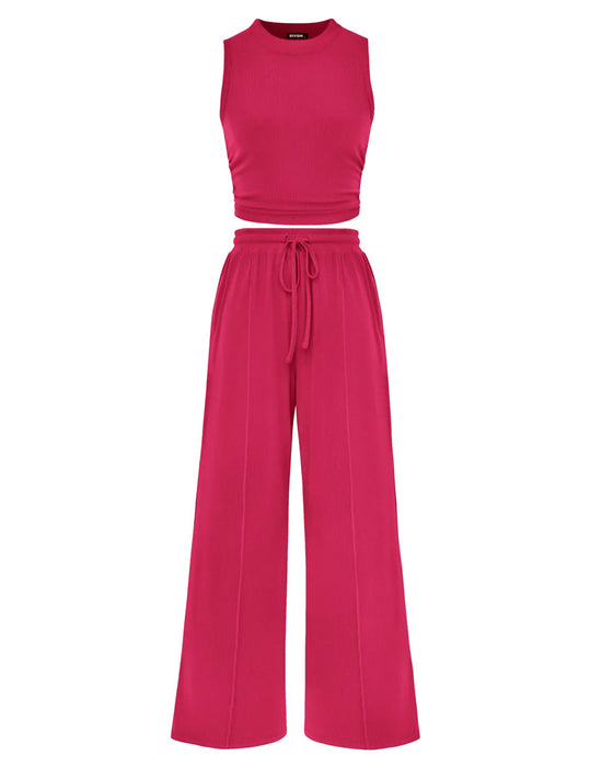 Set Vest En Broek Met Elastische Taille