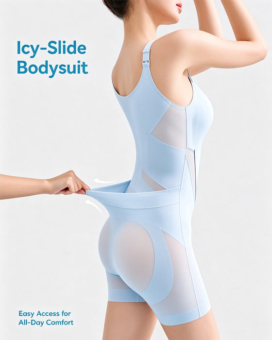 Verkoelende Buikcontrole Bilverhogende Shapewear Bodysuit