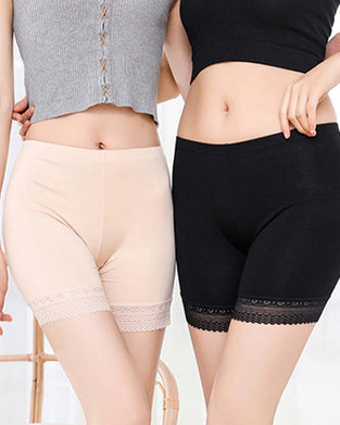 Korte Broek Kant Afwerking