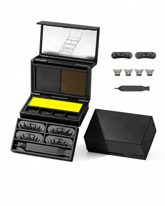 Kit 3-En-1 Eyelineur Et Tampon À Cils