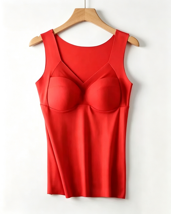 Tanktop Eenstuks Gevoerd Warm