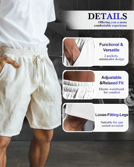 Shorts Trekkoord Elastische Taille