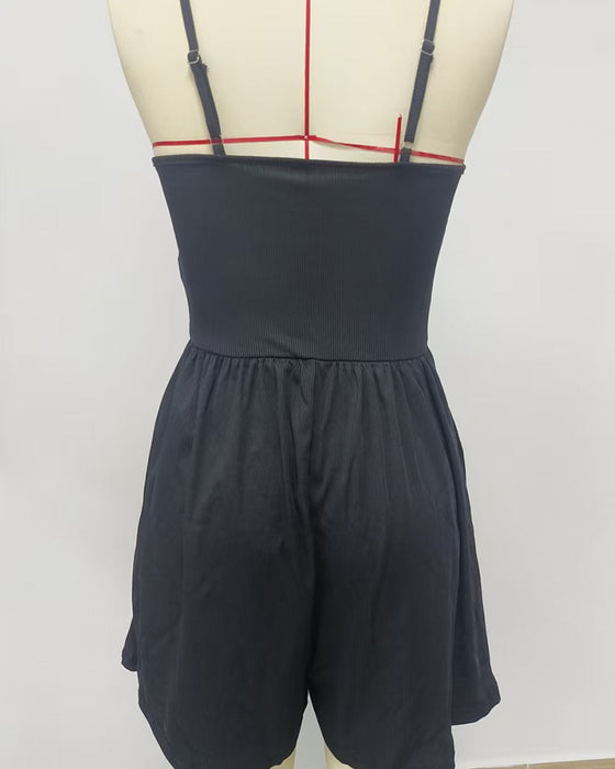 Effen Kleur Casual Jumpsuit