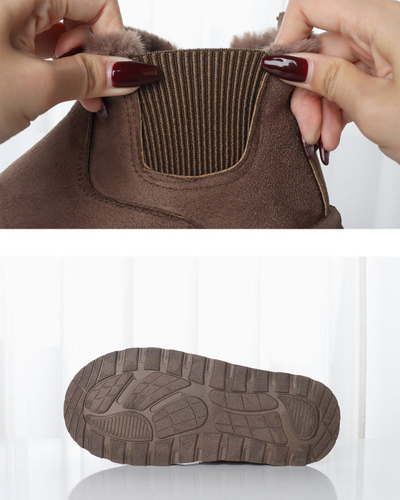 Dikke, effen sneeuwschoenen