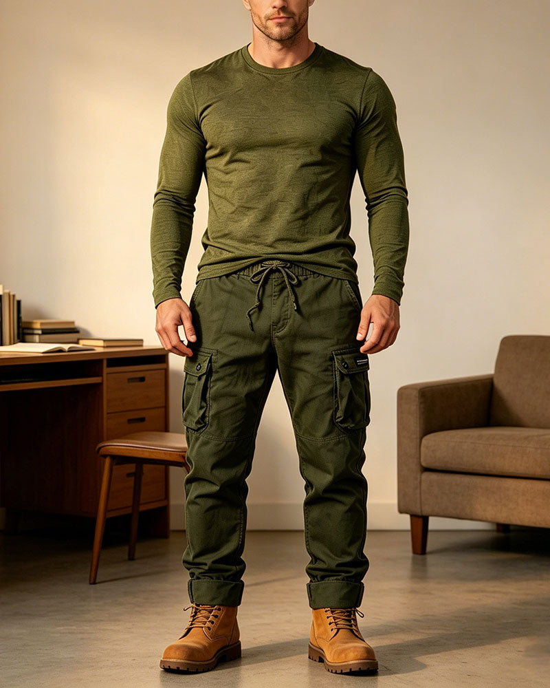 Pantalon Américain Vintage Cargo