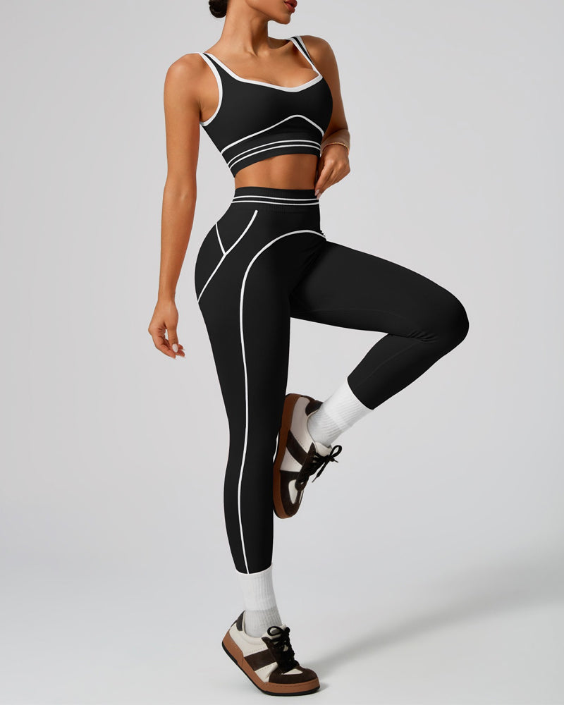 Set Sport Tank Hoge Taille Yoga