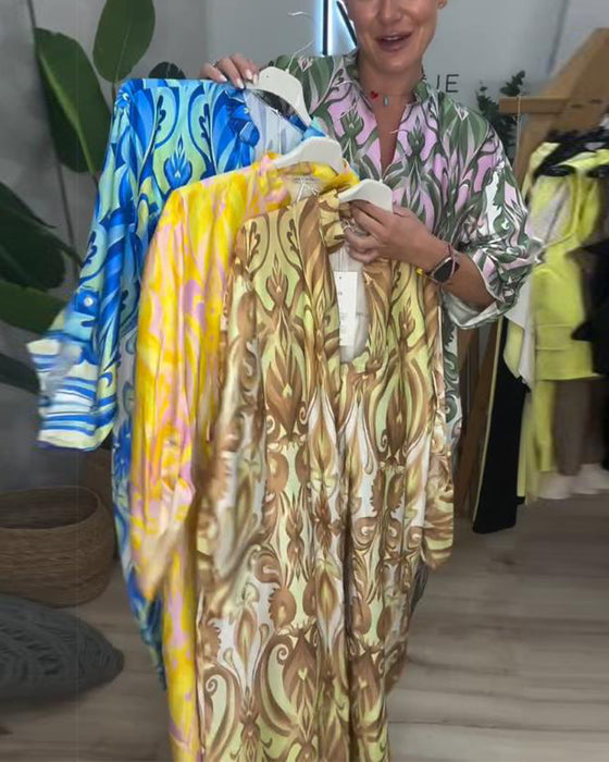 Jurk Pofmouw Paisley