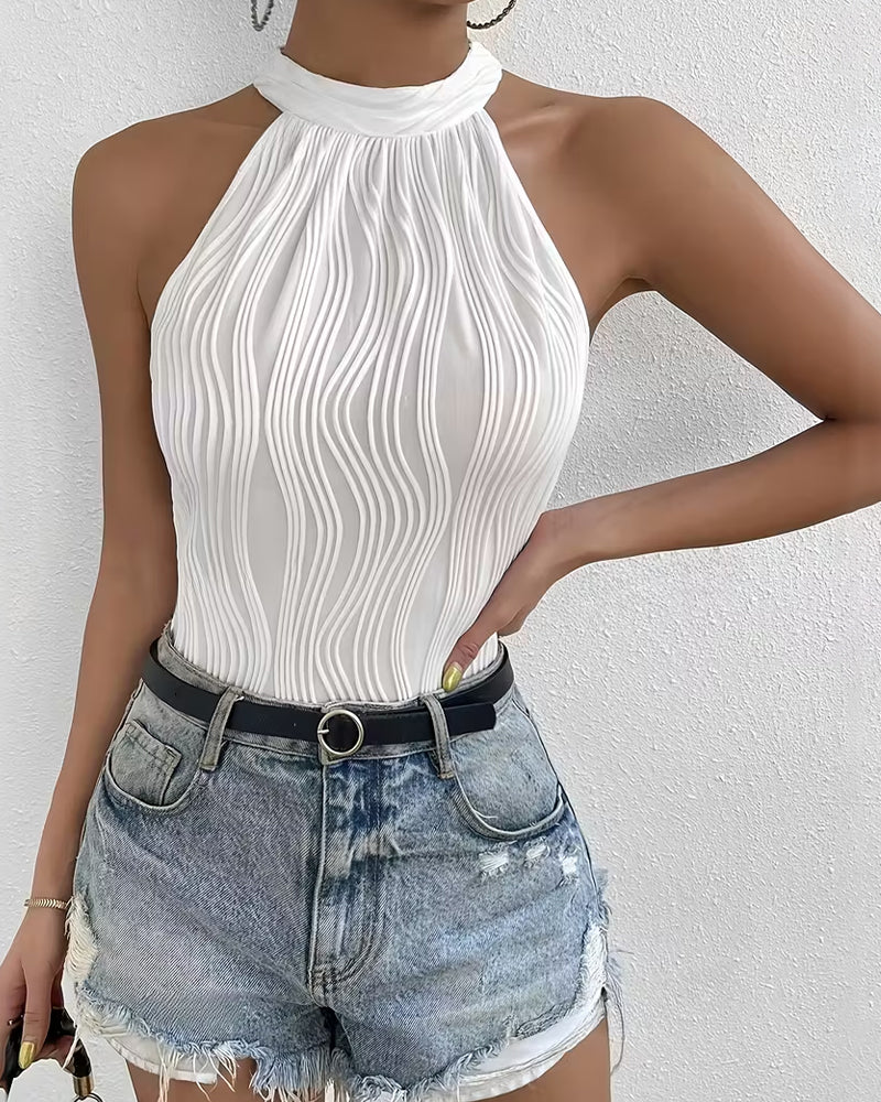 Eendelig Badpak Sexy Halterhals