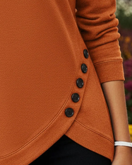 Top Met Onregelmatige Knopen En Zoom