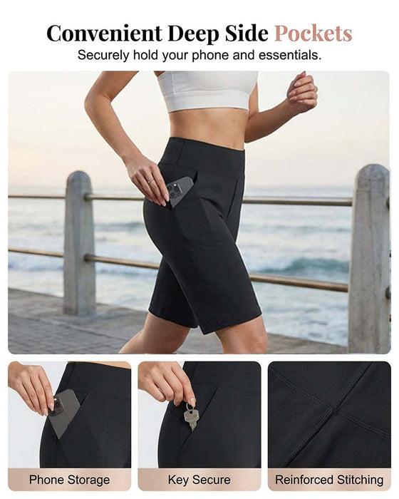 Broek Effen Kleur Hoge Taille Rechte Pijp