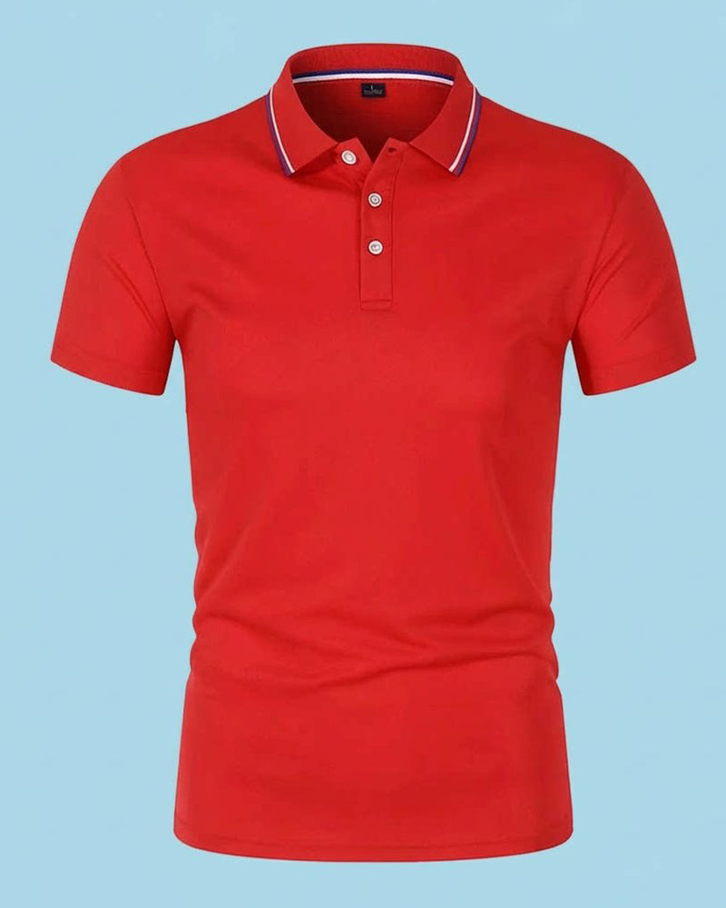 Shirt Rever Ademend Korte Mouw