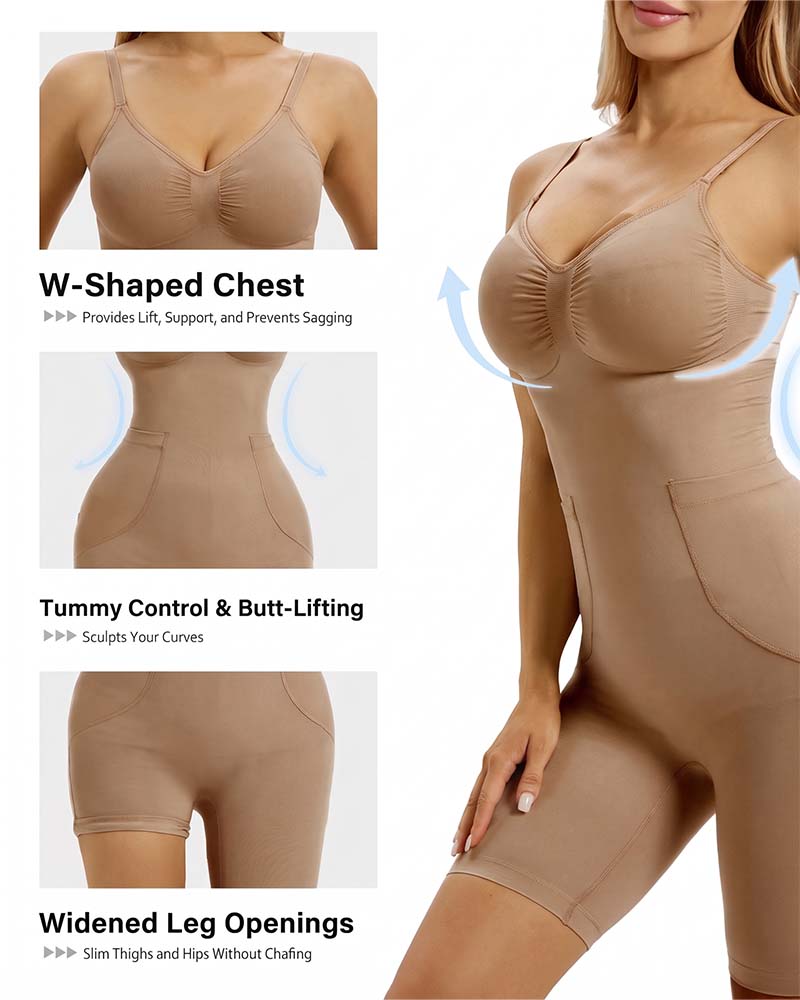 Bodysuit Rugsluiting Mooie Rug Vormend