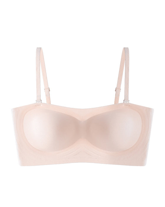 Comfortabele Strapless Bh In Effen Kleur