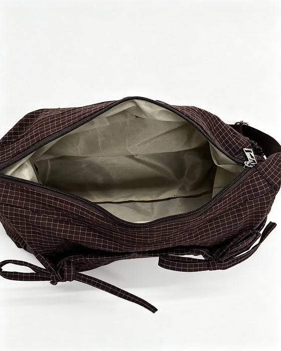 Tas Strikt Geruit Crossbody