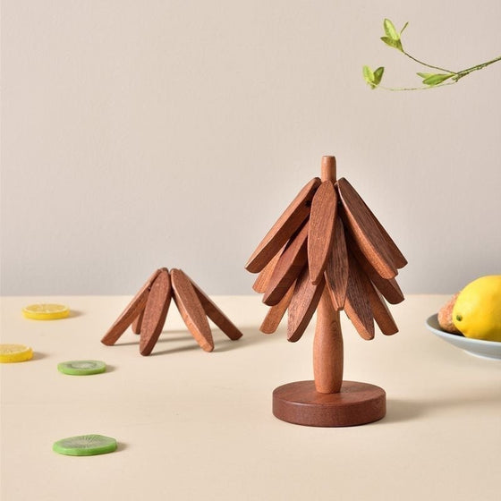 👍 Een Boom Massief Hout Isolatie Placemat