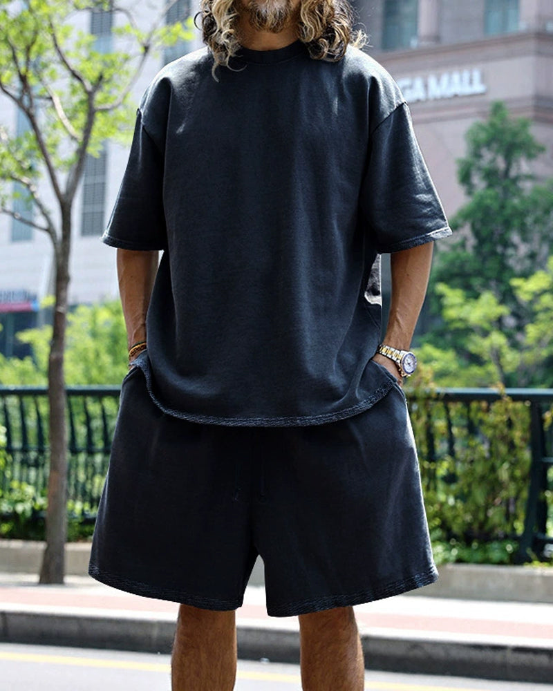 Casual Effen Mouwloze Sportsets