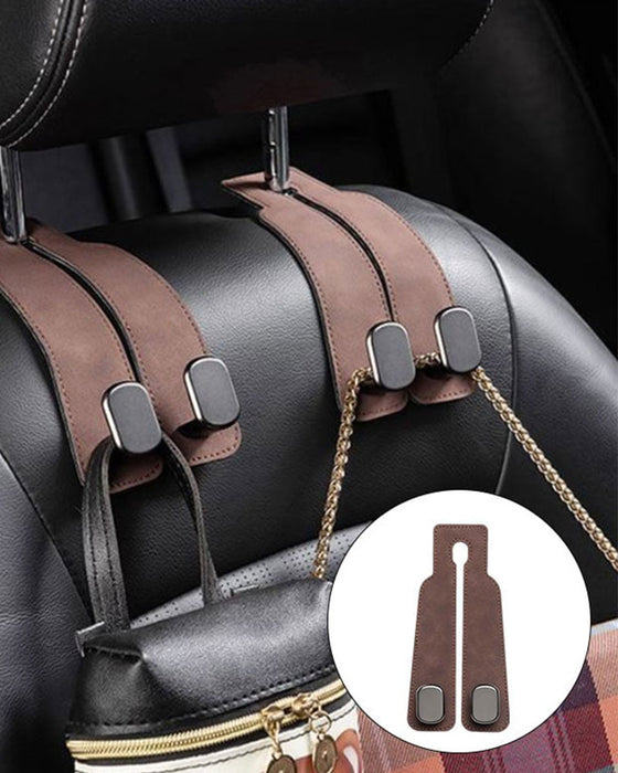 Suede Leren Auto Stoel Haak