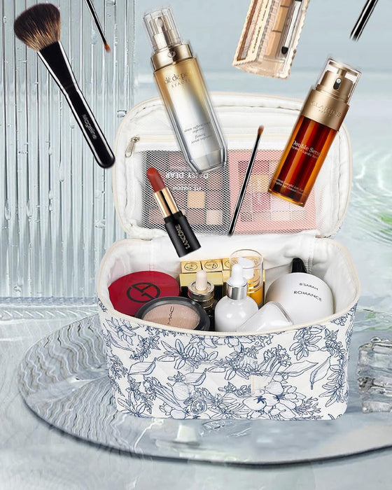 Tredelt cosmetische veskesett