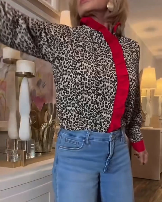 Bloes Gerimpeld Luprint Color-Block