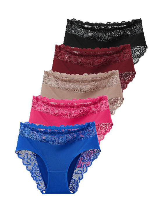 Slipje Sexy Kant Middelhoge Taille-3